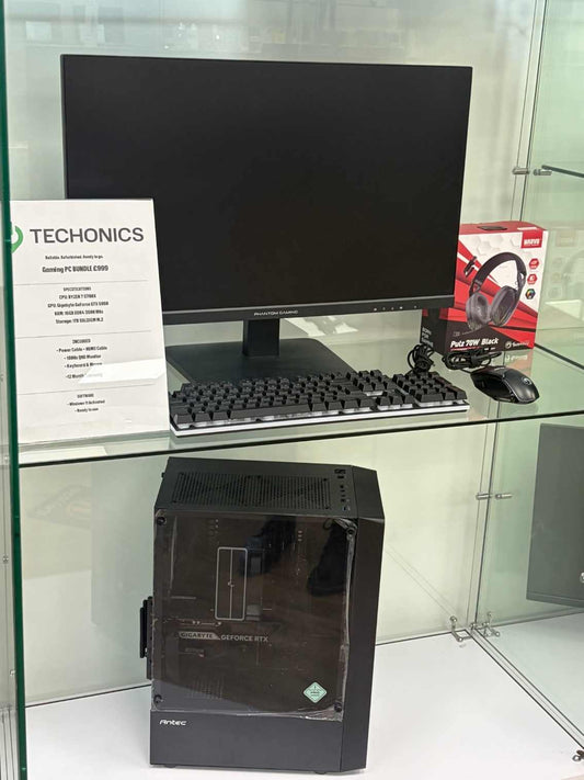 PC in a display cabinet